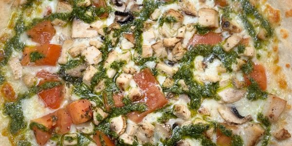 Chicken Pesto Pizza