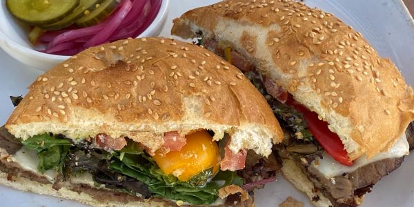 Roast Beef Melt Sandwich